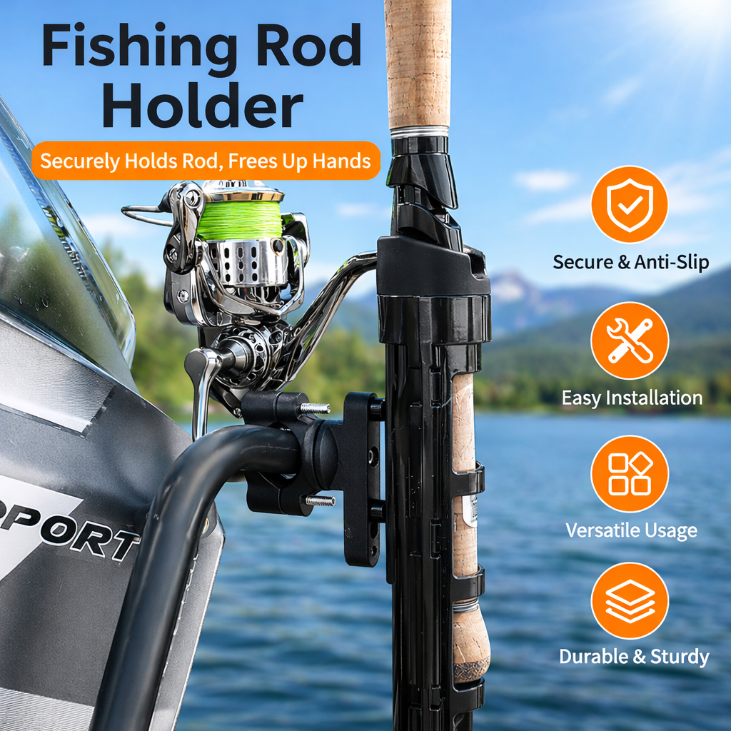 Fishing Equipment Rod - Adjustable Fishing Rod Holder for Fishing