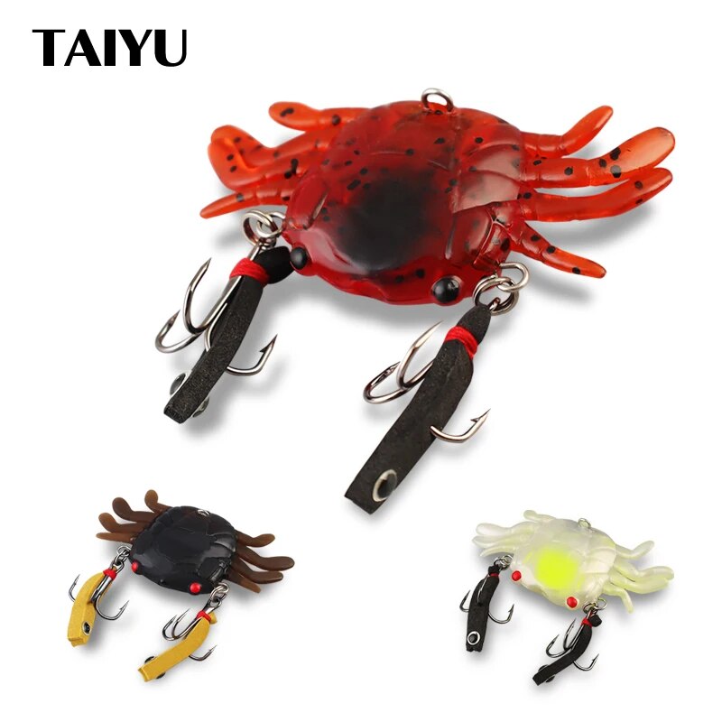 Fishing Equipment Parts - TAIYU Bionic Crab Fishing Lure 6g