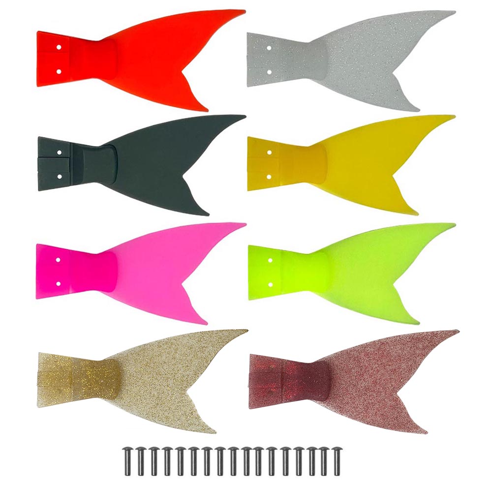Fishing Equipment Parts - 6PCS 300mm Jointed Bait Spare Tail