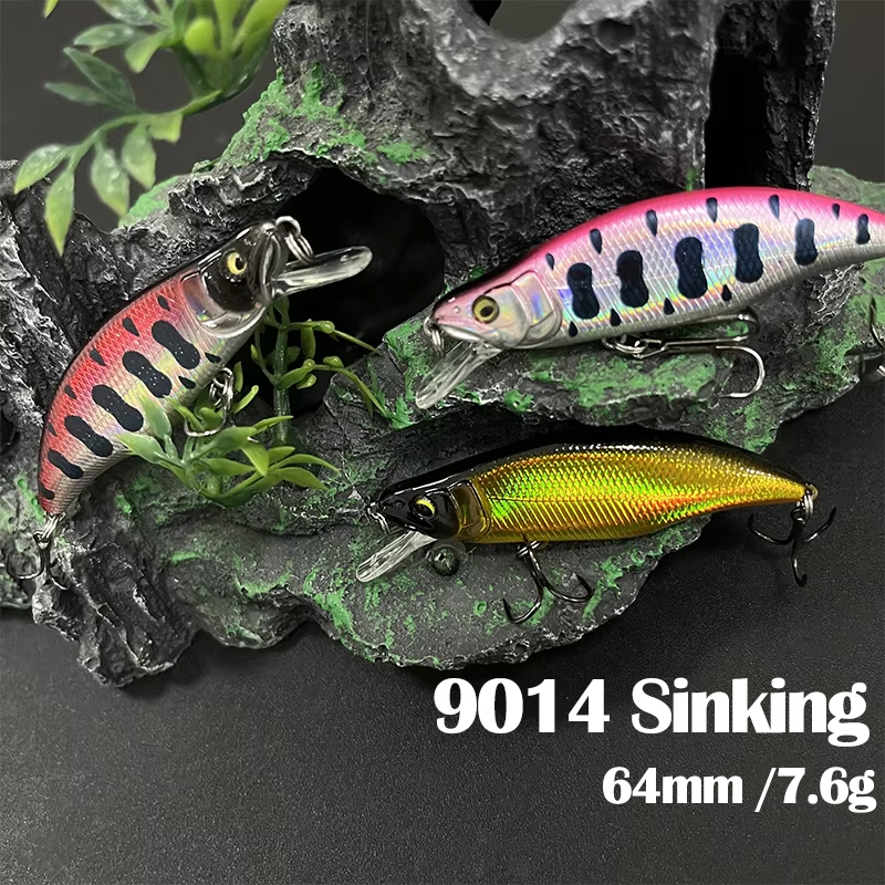 Fishing Equipment In Japanese - River Stream Minnow Lure 7.6g 64mm