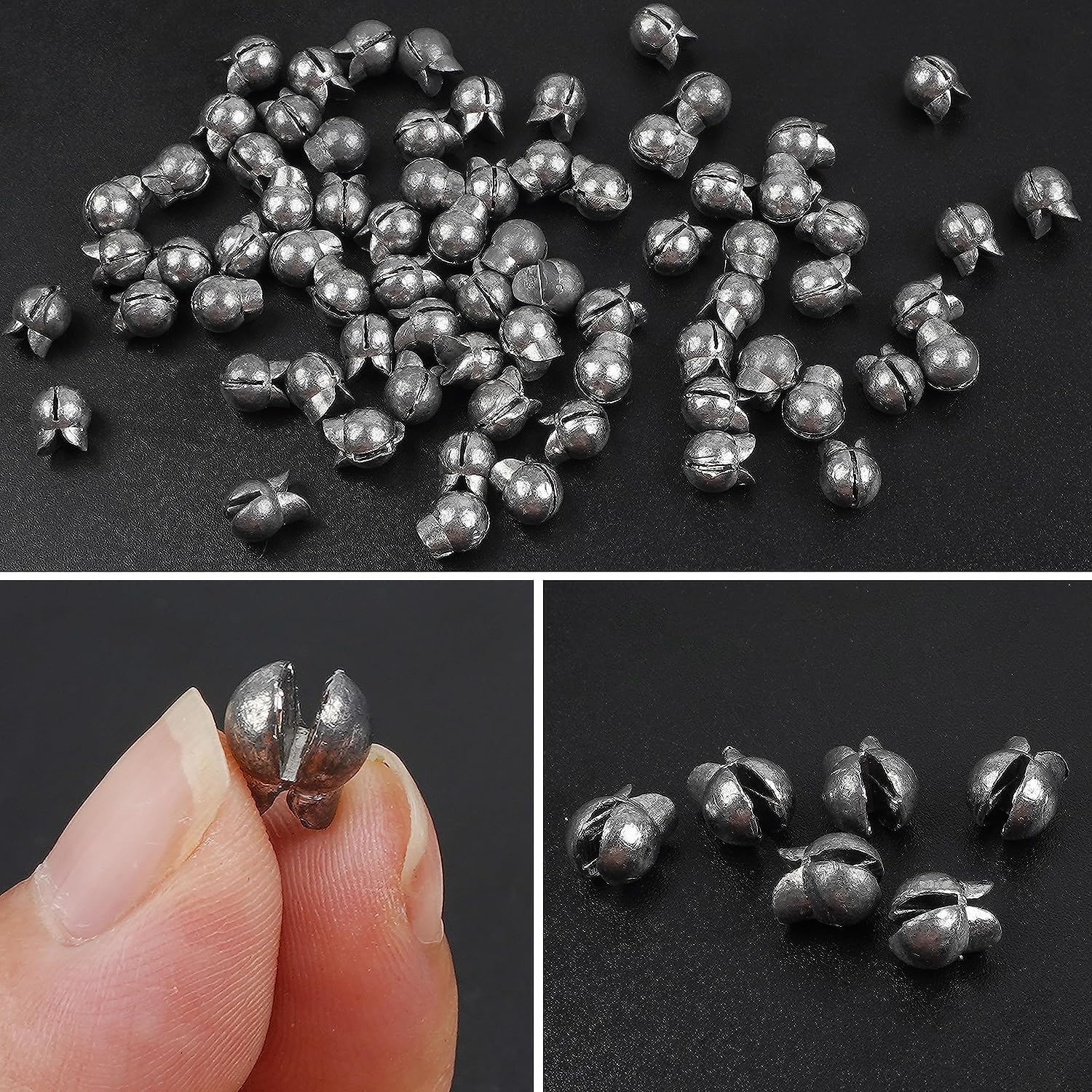 100pcs/box Fishing Weights Kit - Freshwater Fishing Kit incelemesi ve fiyatı