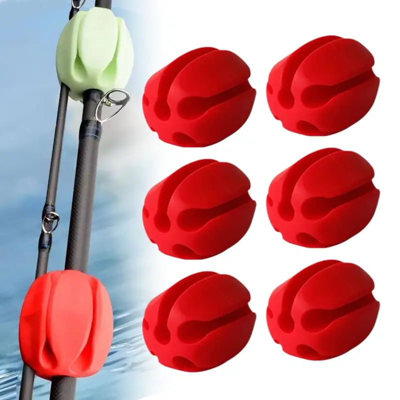 6-24Pcs Rod Protection Cover R - Fishing Equipment Rod incelemesi ve fiyatı