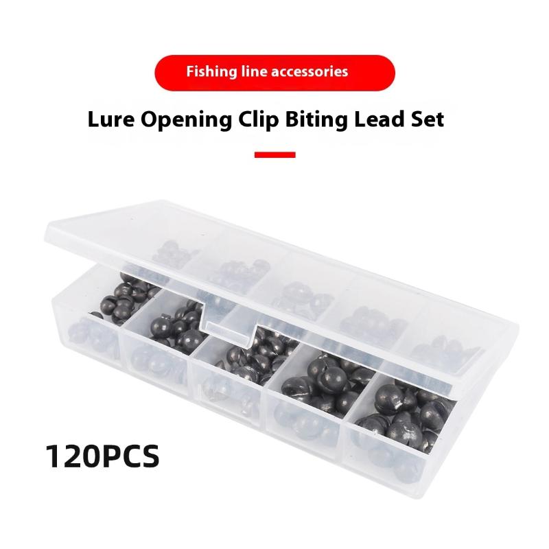 100/120Pcs Fishing Weights Kit - Freshwater Fishing Kit incelemesi ve fiyatı