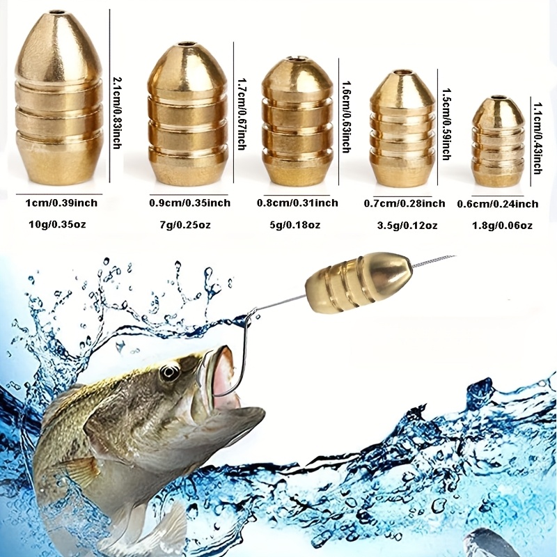 Wholesale 50pcs Golden Copper  - Freshwater Fishing Kit incelemesi ve fiyatı