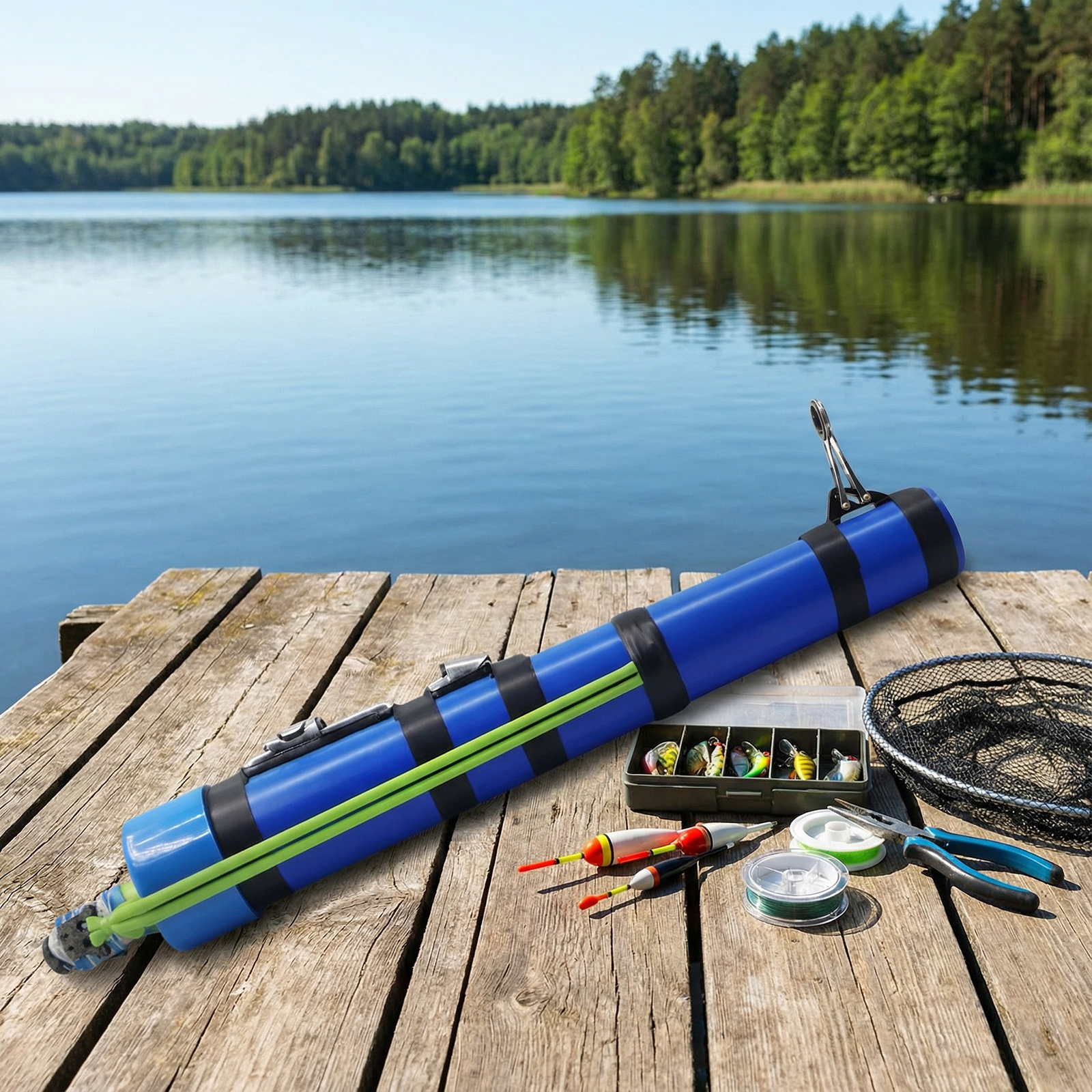 Lure  Fishings Tool with Reel  - Fishing Equipment Rod incelemesi ve fiyatı