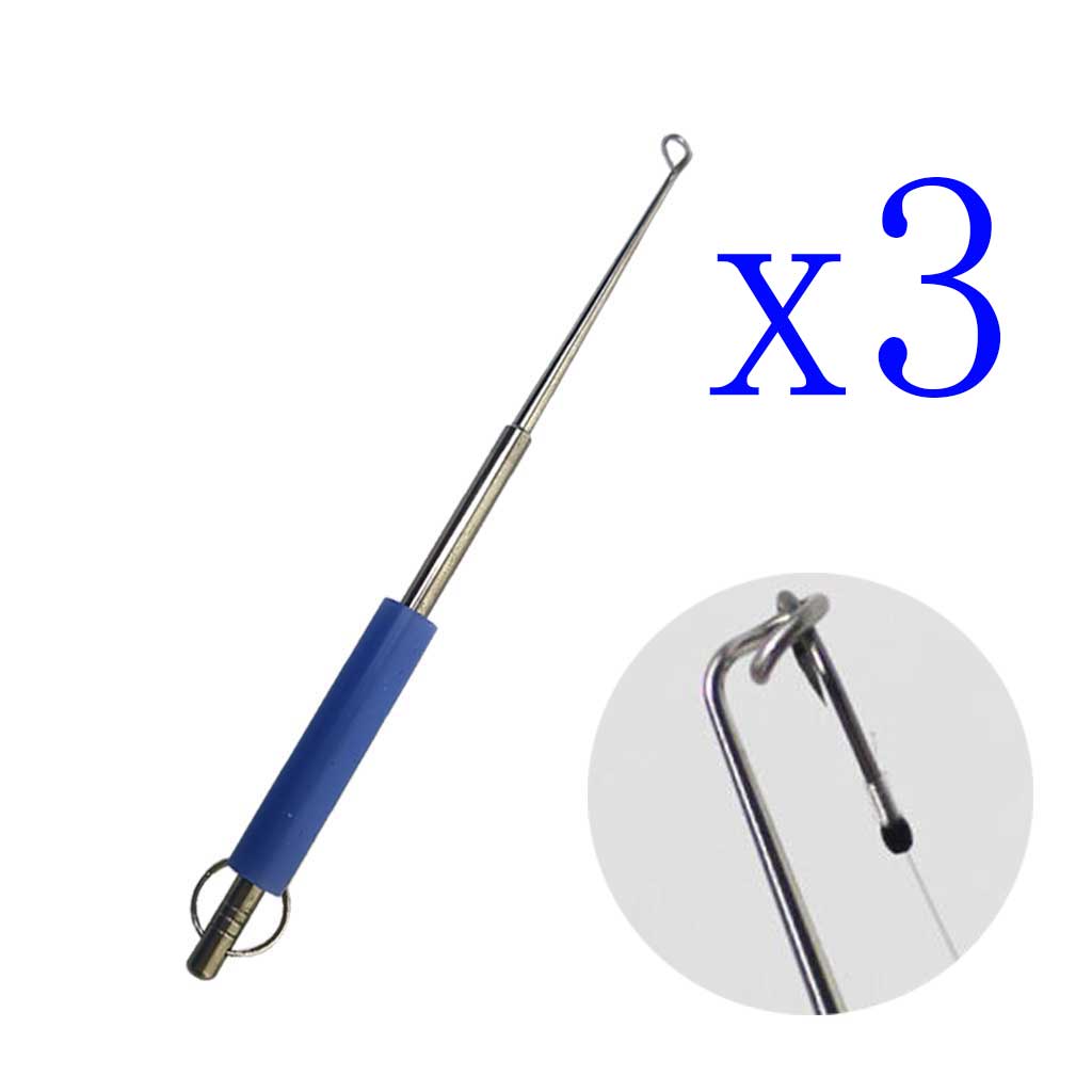 3-Pack Stainless Steel Fish Ho - Fishing Equipment Parts incelemesi ve fiyatı