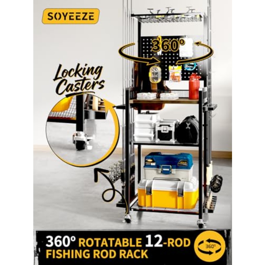 Fishing Rod Holder Rotating Fi - Fishing Equipment Rod incelemesi ve fiyatı