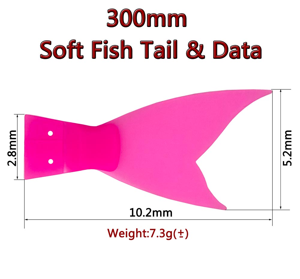 6PCS 300mm Jointed Bait Spare  - Fishing Equipment Parts incelemesi ve fiyatı