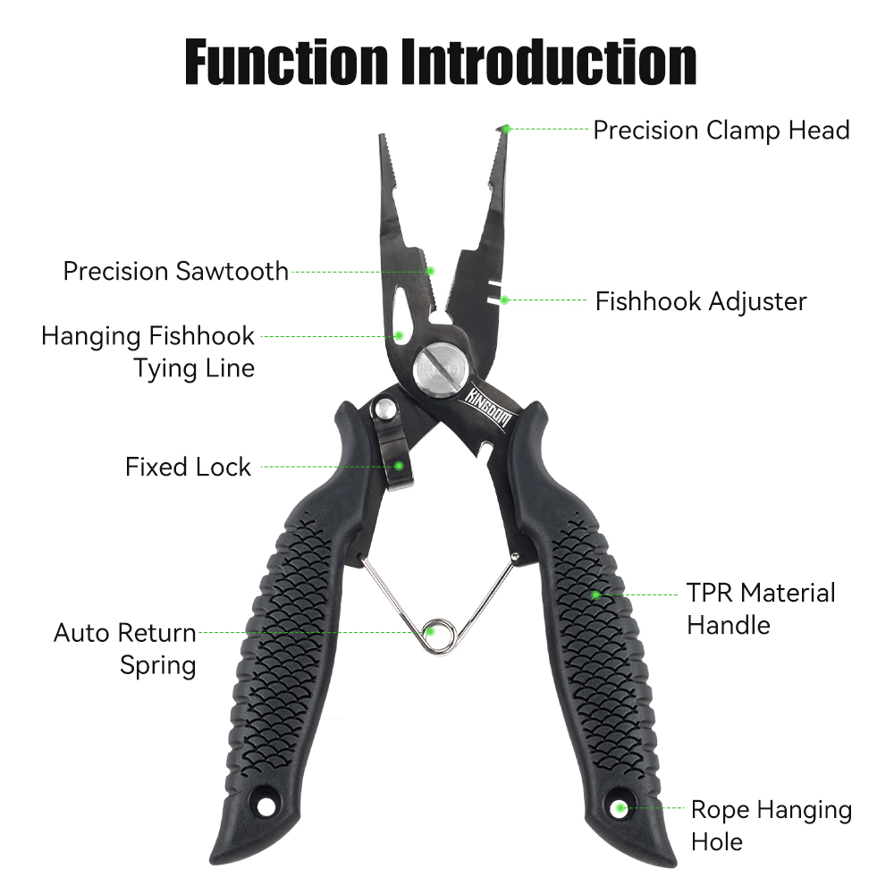 Kingdom Fishing Pliers Multifu - Fishing Equipment Parts incelemesi ve fiyatı