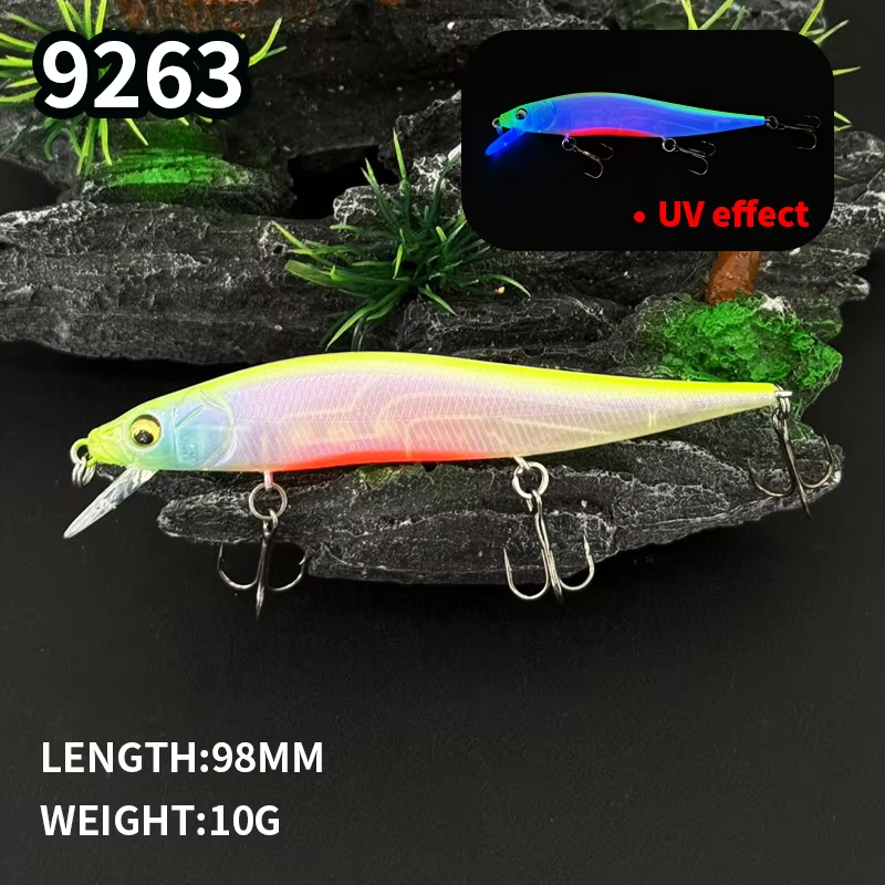 98mm 10g Jerkbait Minnow Float - Fishing Equipment In Japanese incelemesi ve fiyatı