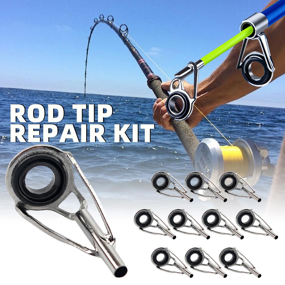 Rod Tip Repair Kit 10pcs Fishi - Fishing Equipment Rod incelemesi ve fiyatı