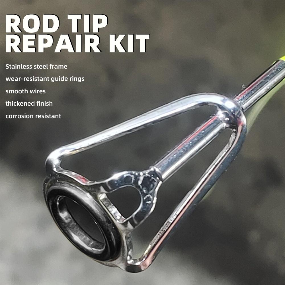 Rod Tip Repair Kit 10pcs Fishi - Fishing Equipment Rod incelemesi ve fiyatı