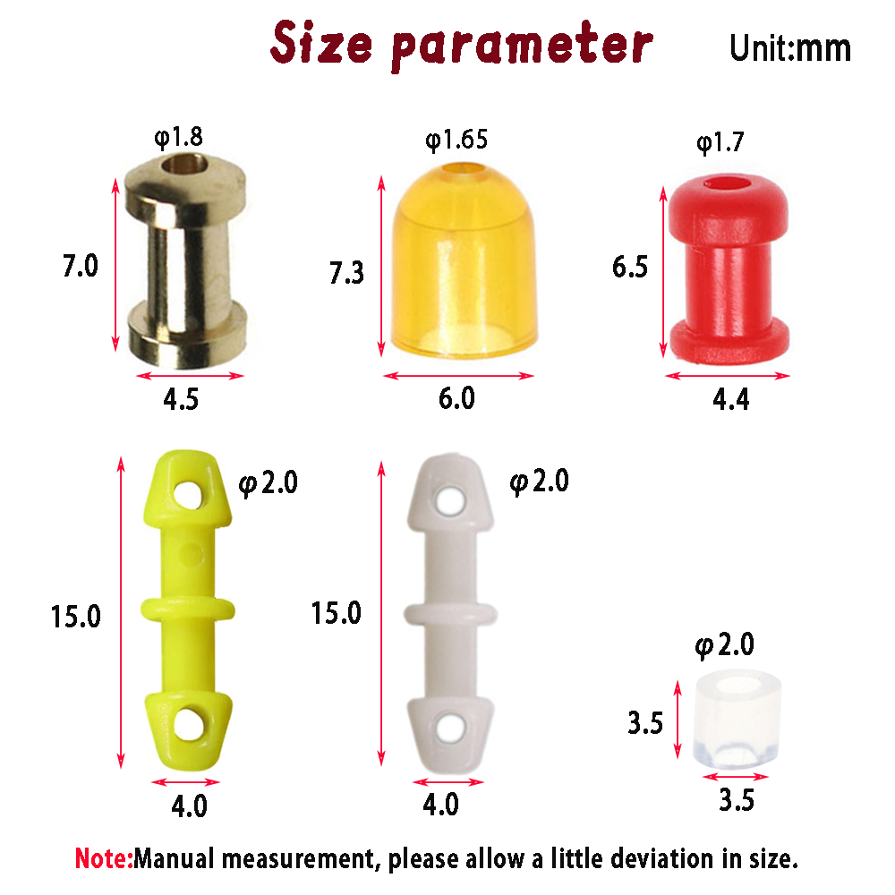 LIONRIVER 500pcs Plastic Coppe - Fishing Equipment Parts incelemesi ve fiyatı