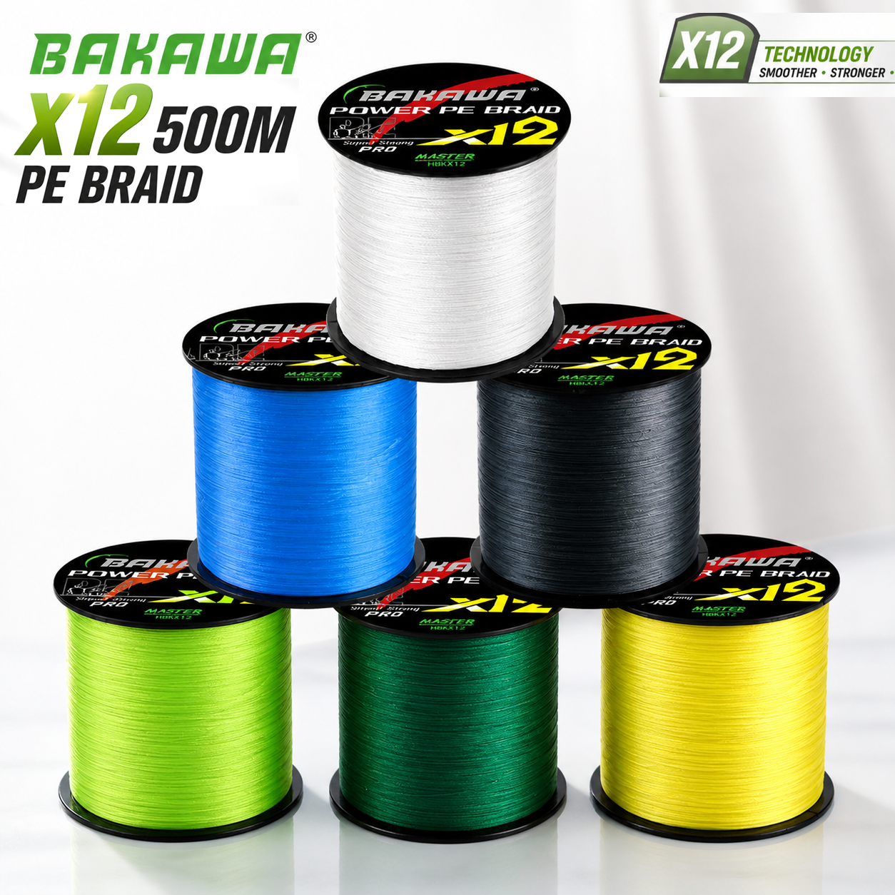 BAKAWA 12 Strand Braided Fishi - Fishing Equipment In Japanese incelemesi ve fiyatı