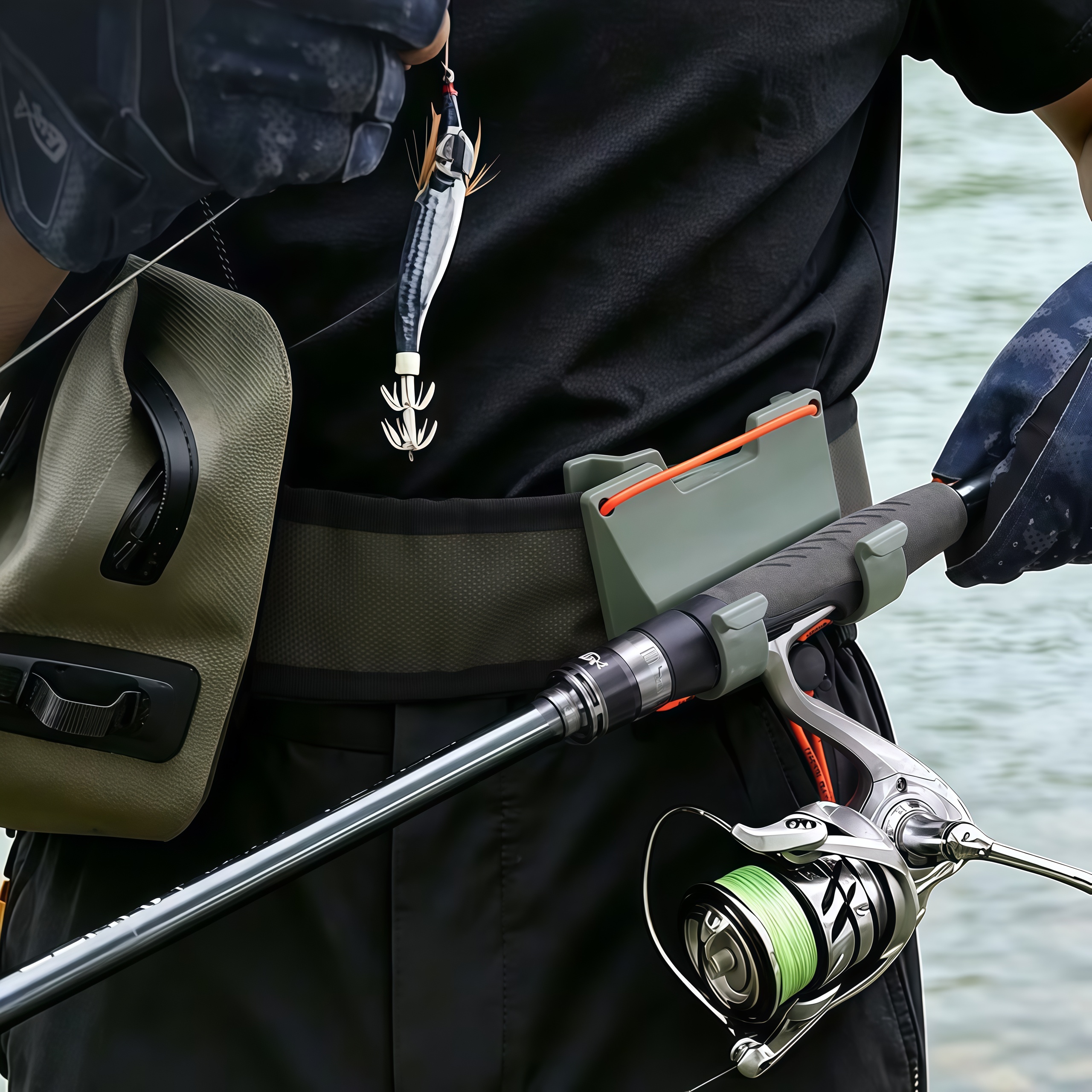 DEUKIO Outdoor Belt Clip Rod H - Fishing Equipment Rod incelemesi ve fiyatı
