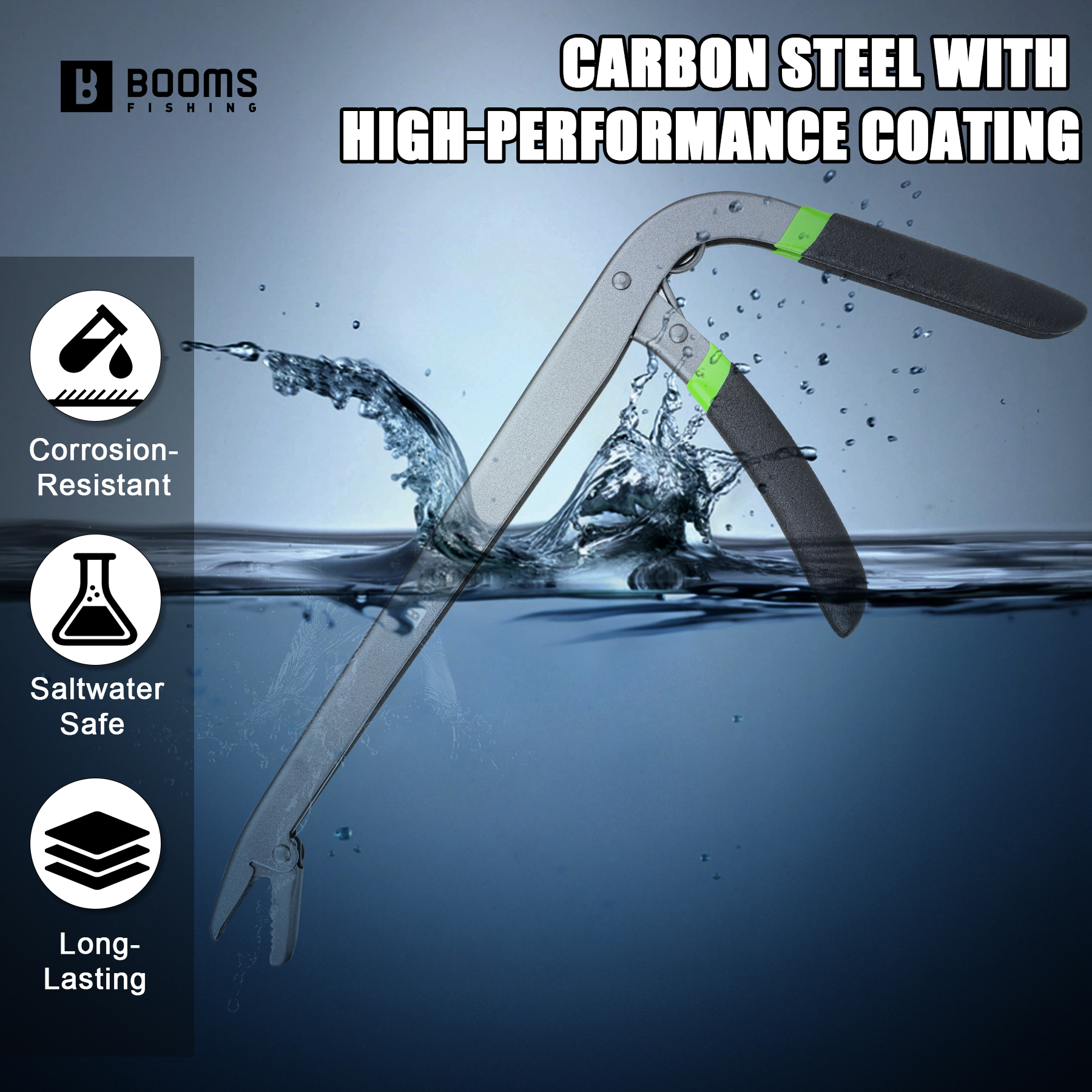 Booms Fishing 25cm Carbon Stee - Fishing Equipment Parts incelemesi ve fiyatı