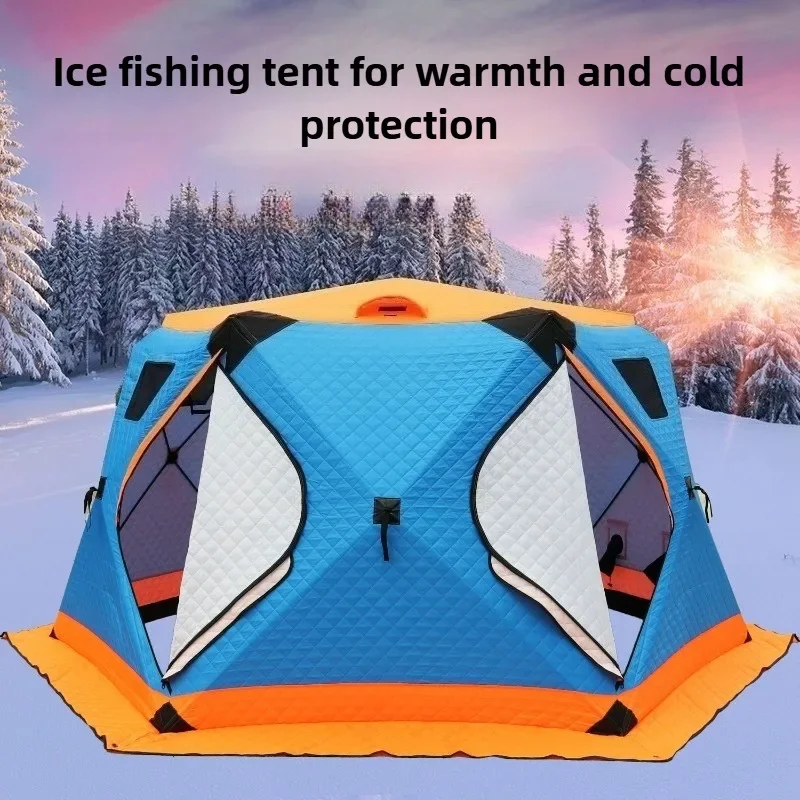 Hexagonal Cotton-padded Tent K - Fishing Equipment For 6 Year Old incelemesi ve fiyatı