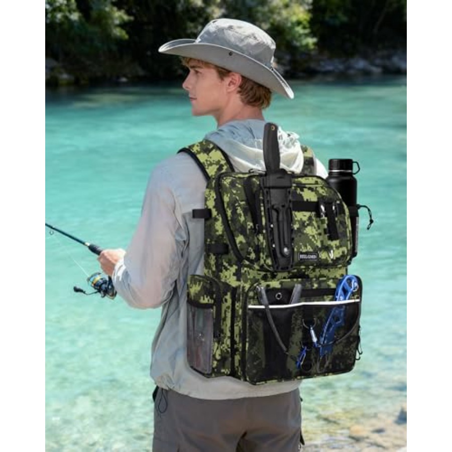 Fishing Backpack with Rod Hold - Fishing Equipment Rod incelemesi ve fiyatı