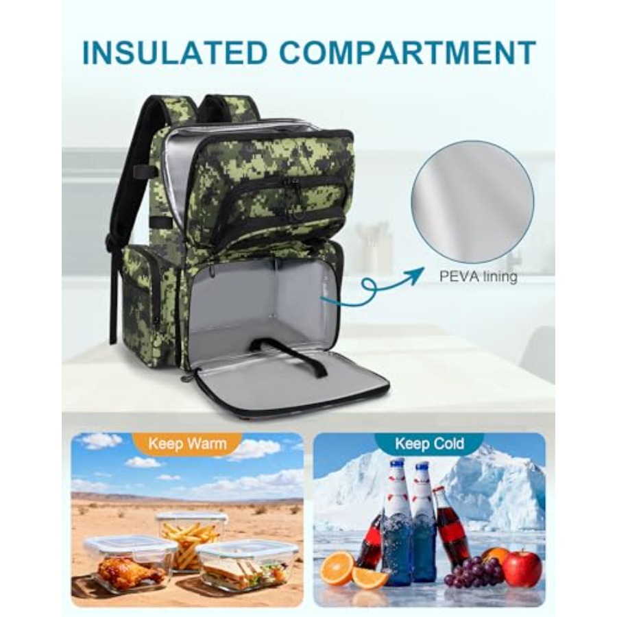 Fishing Backpack with Rod Hold - Fishing Equipment Rod incelemesi ve fiyatı